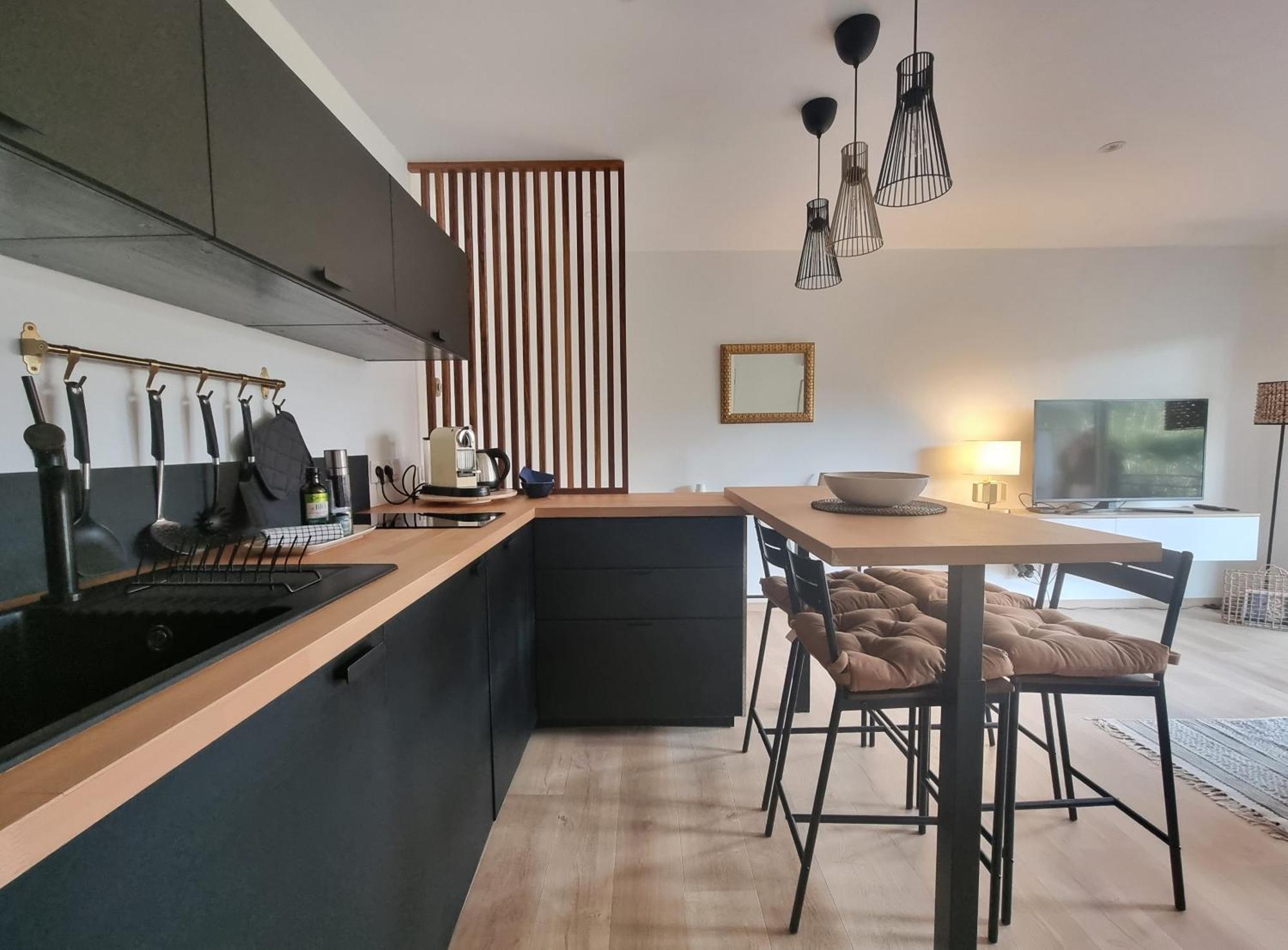 Superbe Appartement Terrasse Et Parking Prive 쎙뜨호뻬 외부 사진