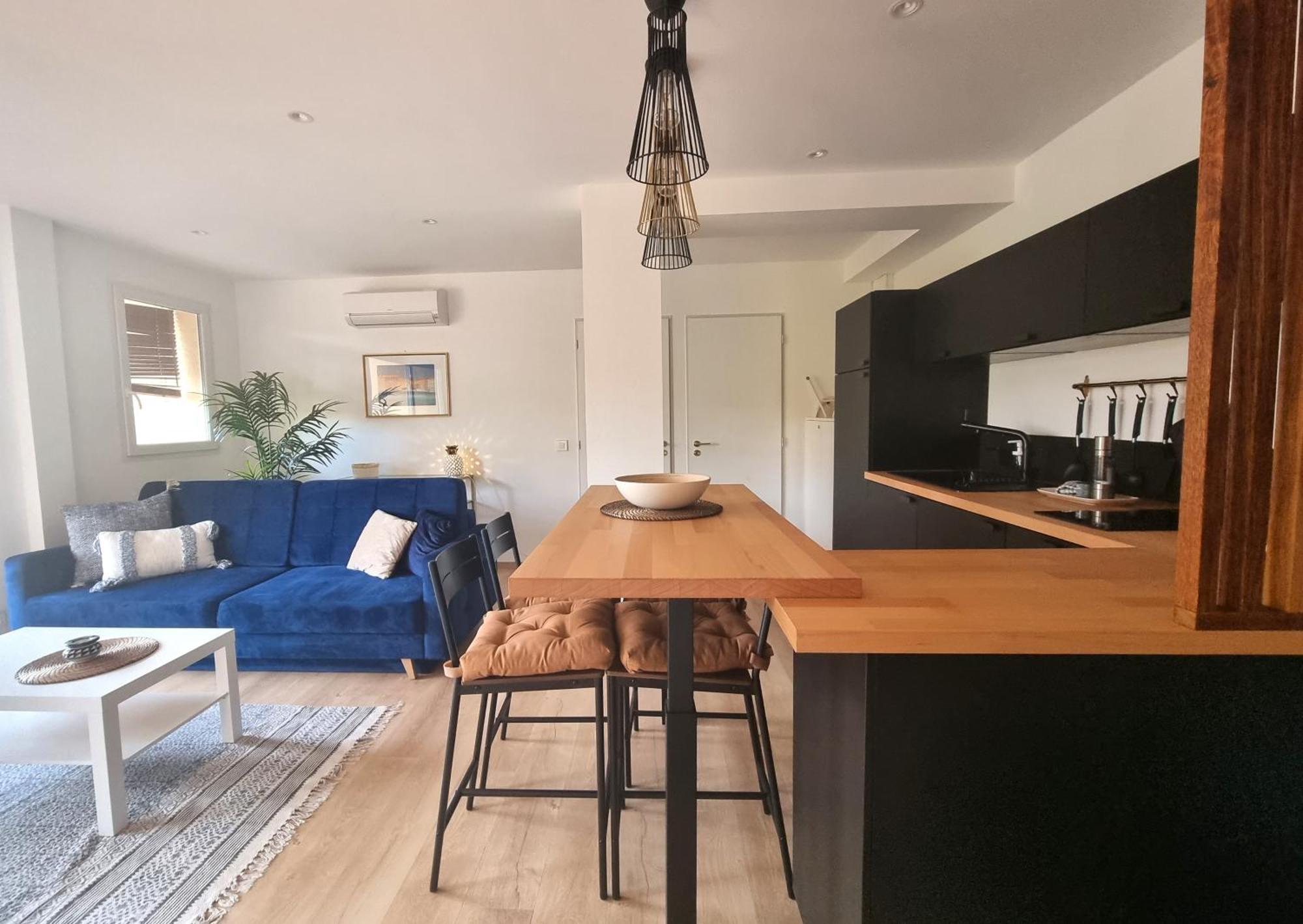 Superbe Appartement Terrasse Et Parking Prive 쎙뜨호뻬 외부 사진