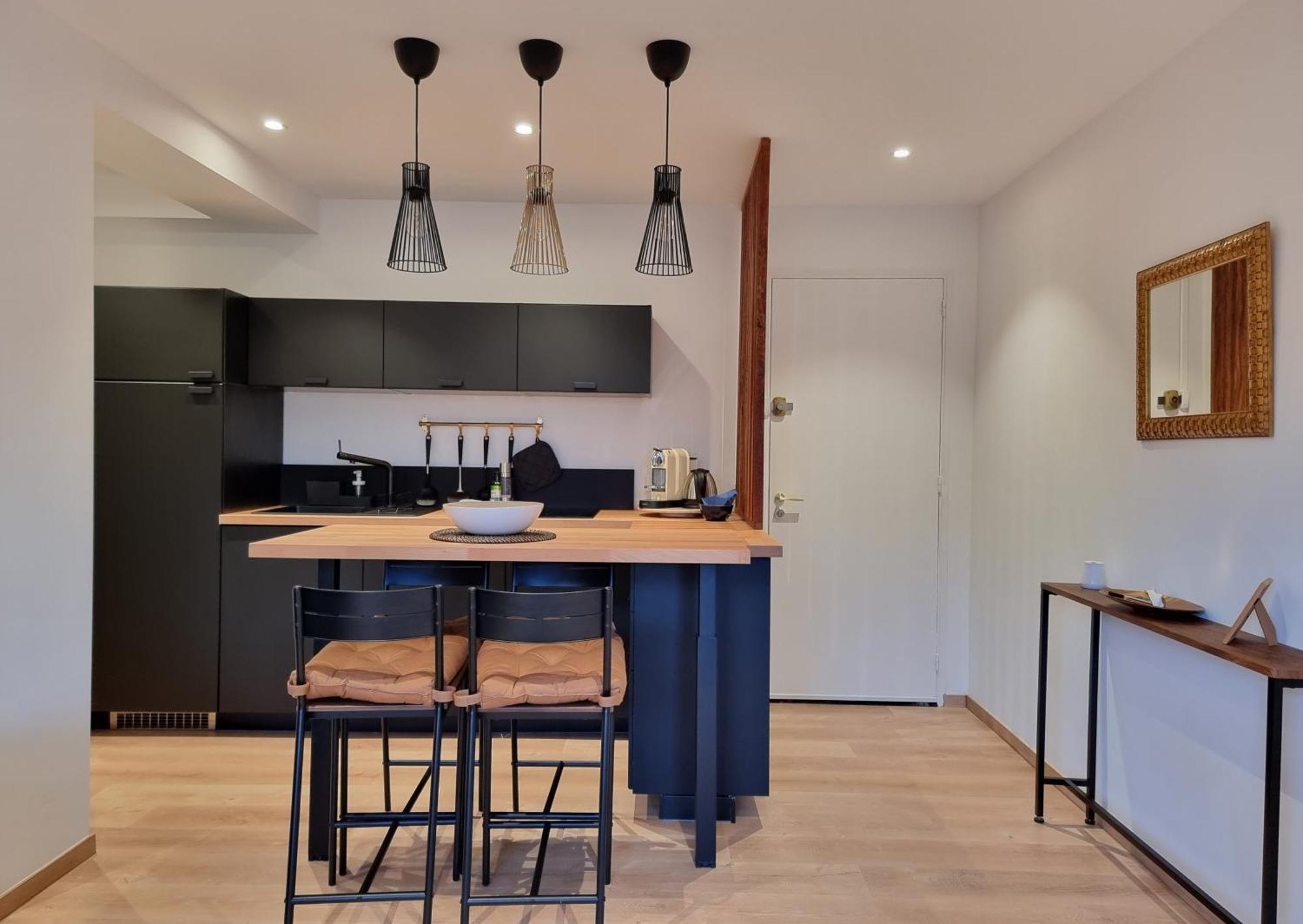 Superbe Appartement Terrasse Et Parking Prive 쎙뜨호뻬 외부 사진